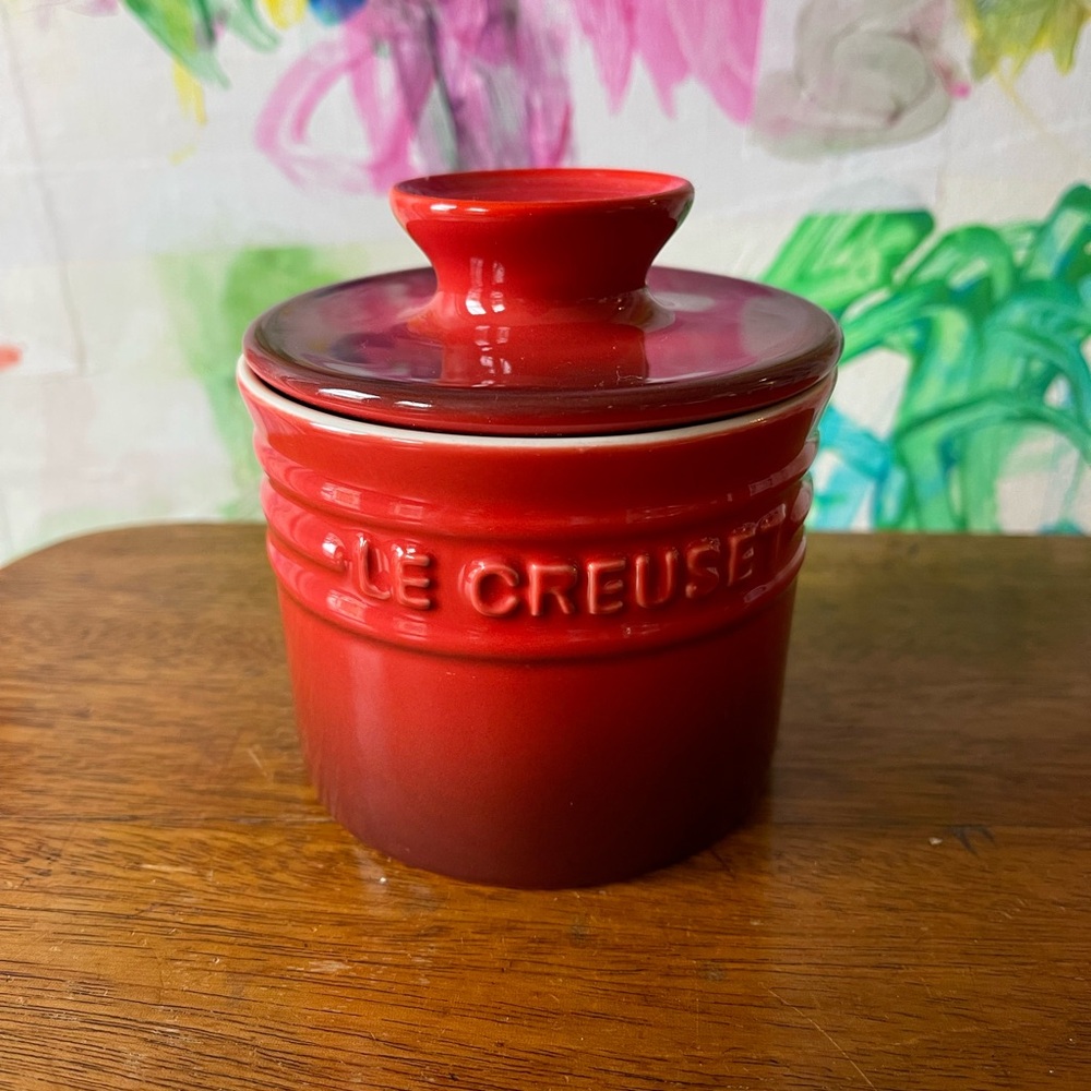 Le Creuset butter dish